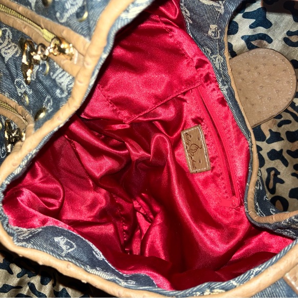 baby phat shoulder denim bag - Picture 8 of 11